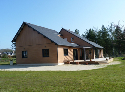 maison en bois